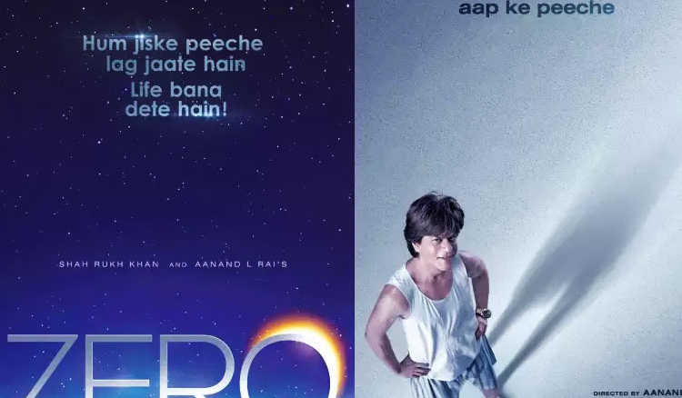 Posters of ZERO revealed by SRK