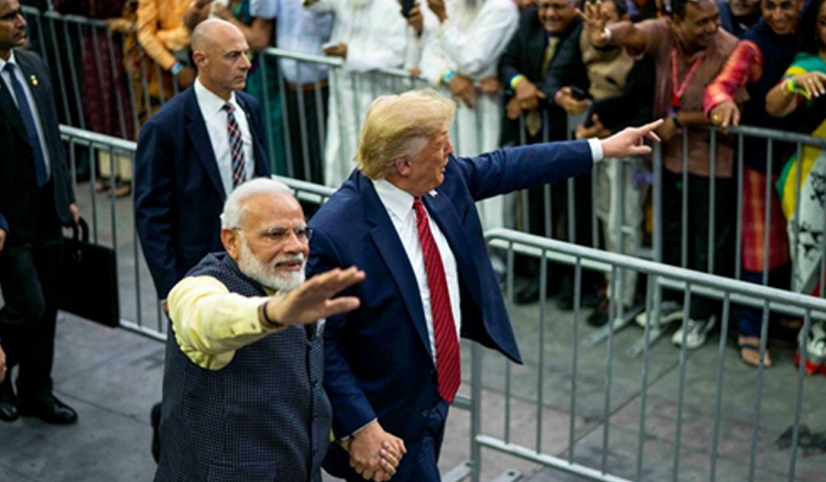 DDLJ & Sholay comes up in Trump’s Motera speech